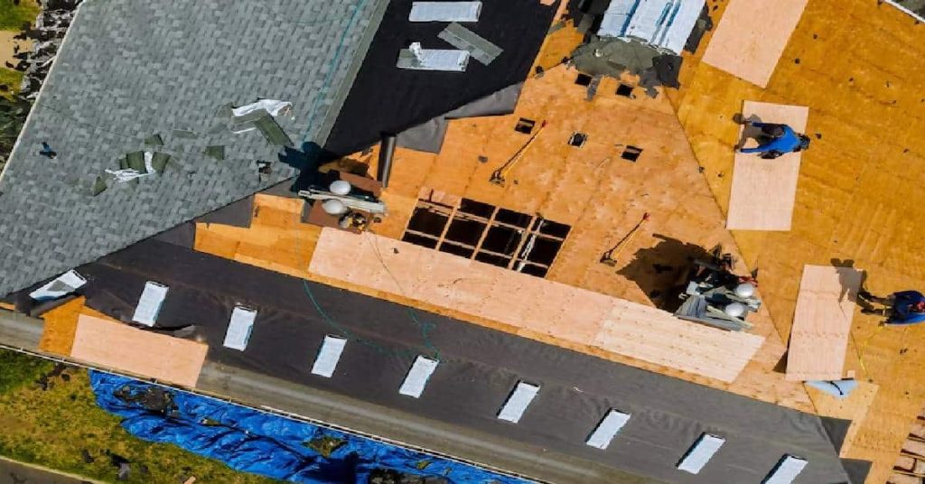 Drone Thermal Roof Inspection