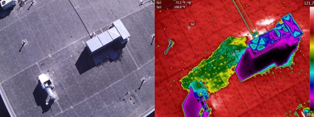 drone thermal roof inspection